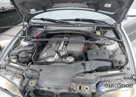 2004 BMW M3 z USA, uszkodzony, nr VIN WBSBL934X4PN55773